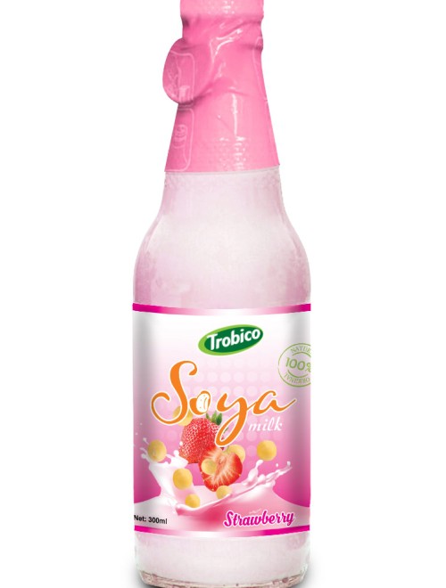 300ml Strawberry Soya milk